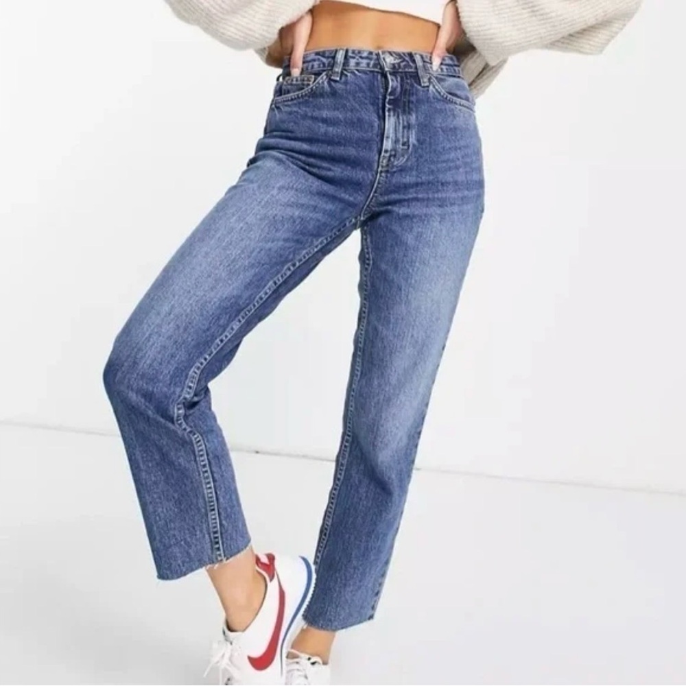 Topshop Straight Leg Jeans Sz 36